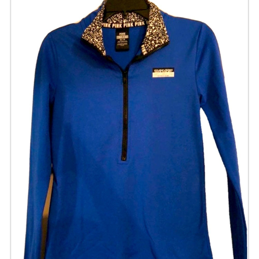 Victoria Secret Ultimate Pull Over in Blue